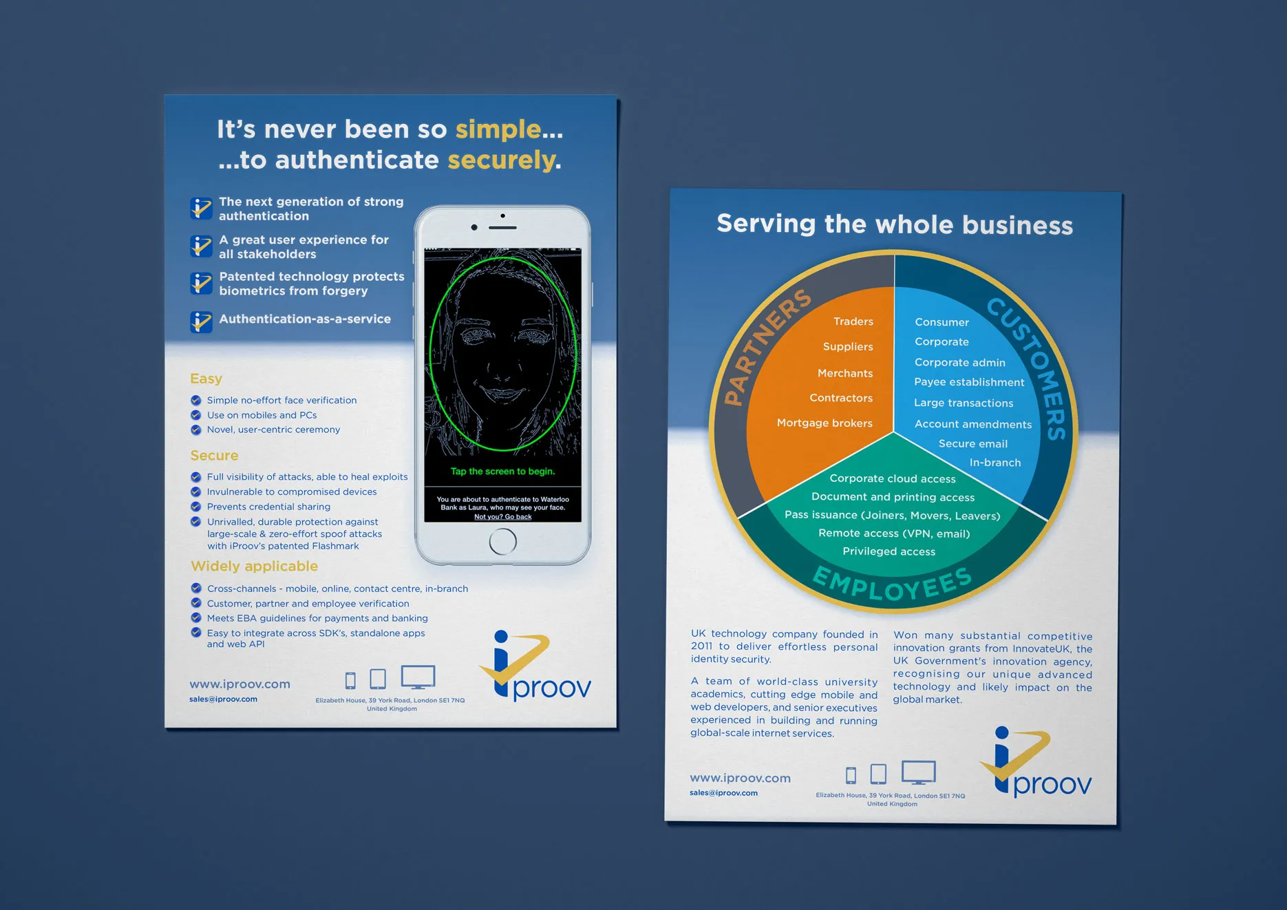 iProov A5 Leaflet