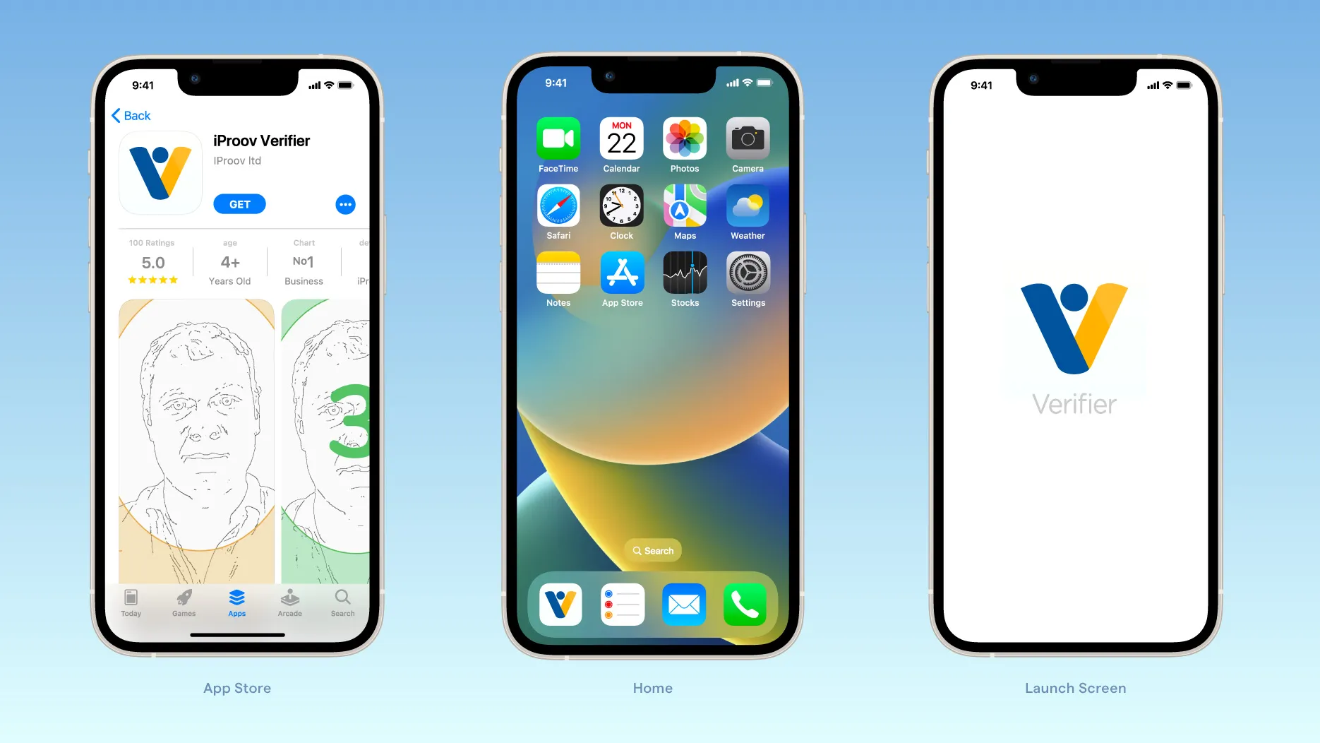 verifier application screens